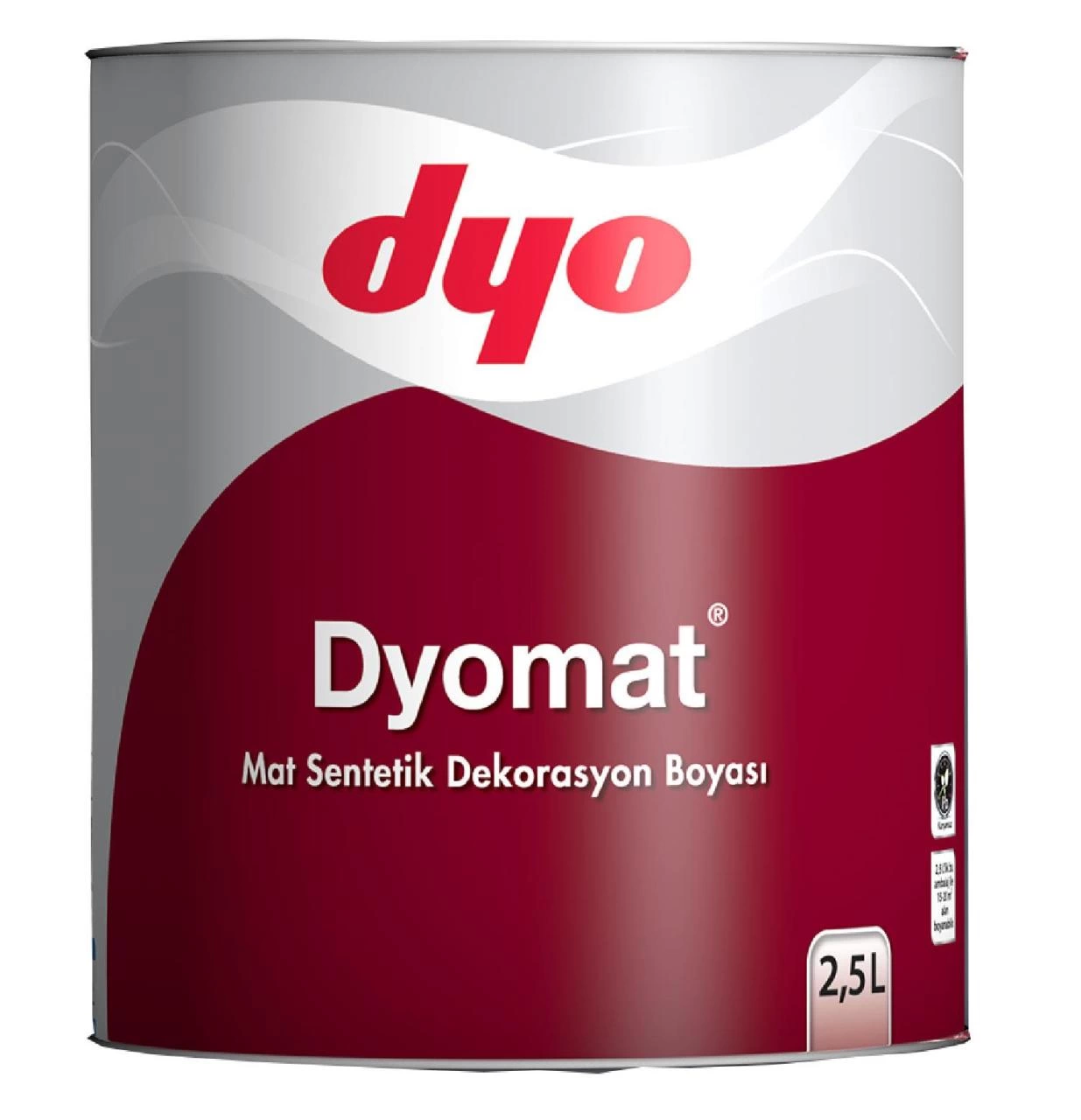 BFS mat Mat Dekorasyon Boyası 2,5 Litre Beyaz