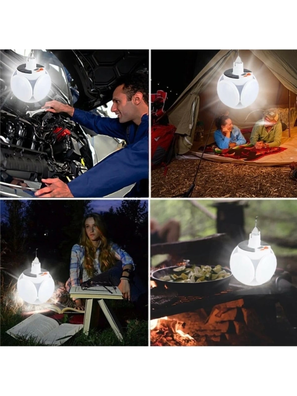 BFS P-038 Solar Güneş Enerji Ve Usb Sarjli 5 Kanatlı