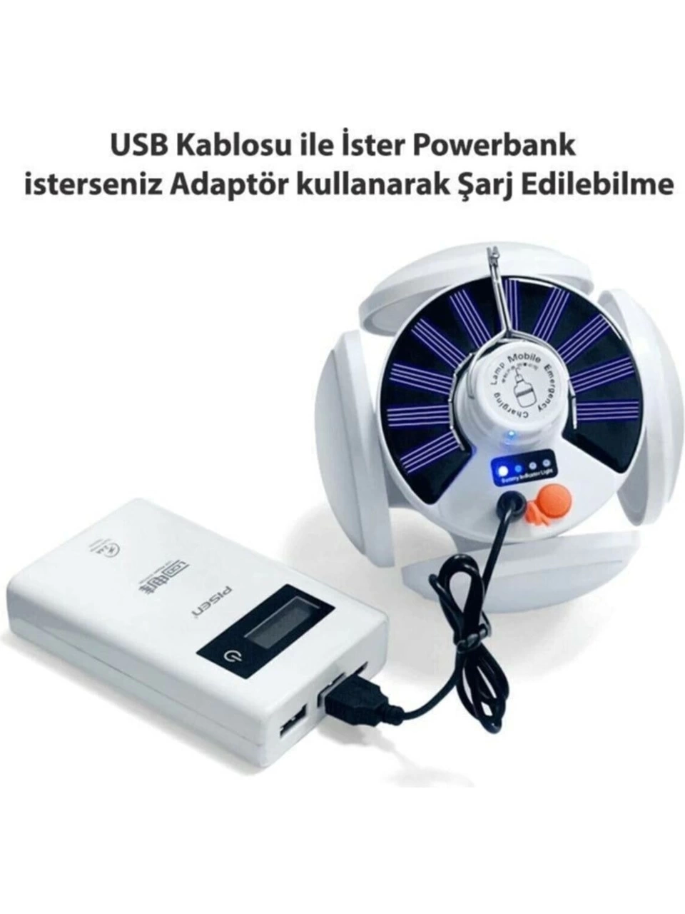 BFS P-038 Solar Güneş Enerji Ve Usb Sarjli 5 Kanatlı BFS P-038 Solar Güneş Enerji Ve Usb Sarjli 5 Kanatlı