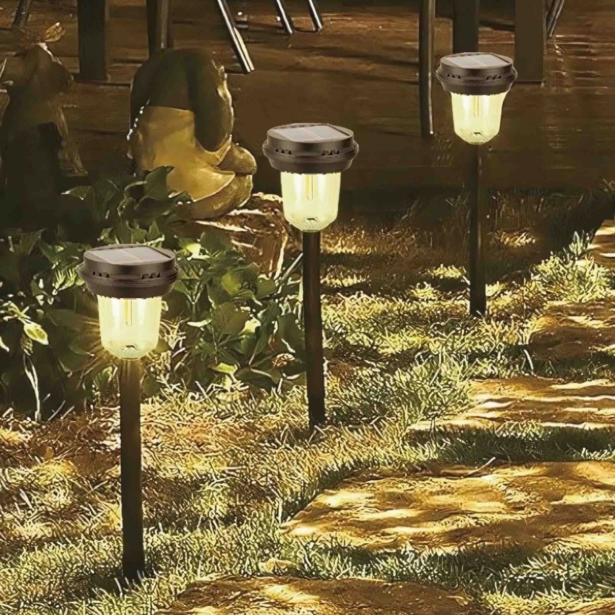 BFS Panther Pt-b117 Solar Led Bahçe Lambası BFS Panther Pt-b117 Solar Led Bahçe Lambası