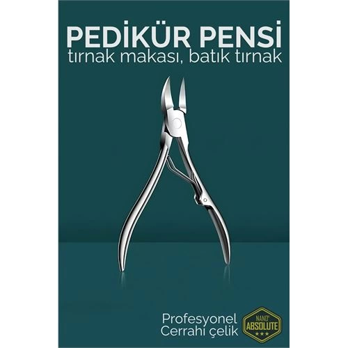 BFS  Pedikür Makası - Tırnak Makası - Batık Tırnak Makası Profesyonel Cerrahi Çelik
