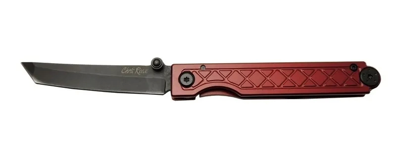 BFS Pocket Samurai 7425 Rd Kırmızı Kamp / Outdoor Çakı 18cm - Manuel, Kemerlikli, Kutulu