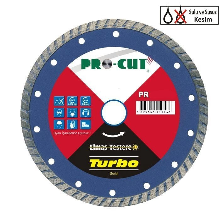 BFS Procut AB 230 mm Turbo Kanallı Elmas Testere