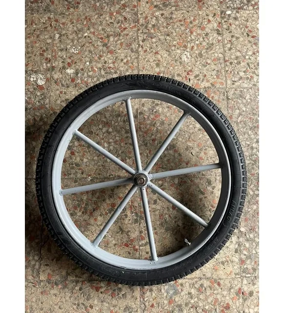 BFS Seyyar Tezgah / Araba Tekerleği 50 Cm - Borulu Jant (jant Boyu:40 Cm)