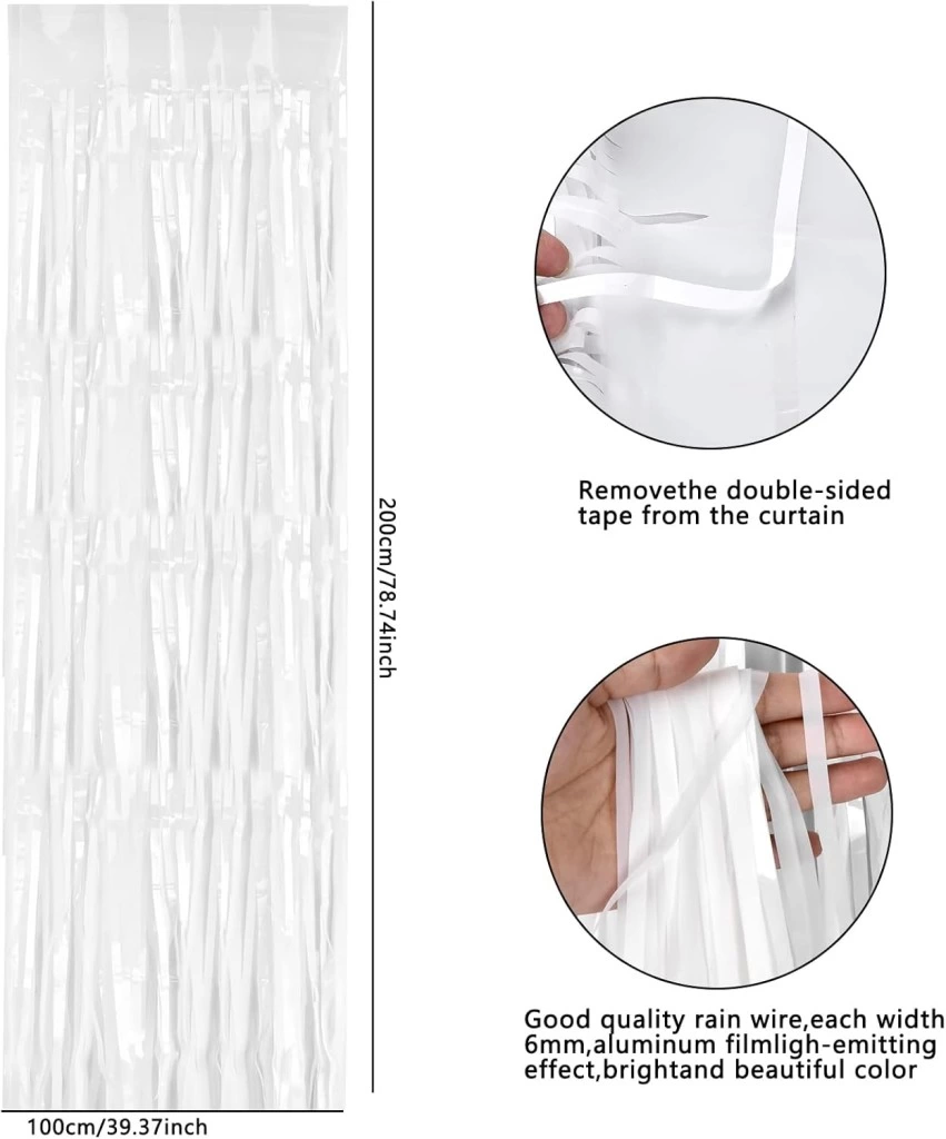 BFS  Soft Beyaz Renk Duvar ve Kapı Perdesi İthal 100x200 cm