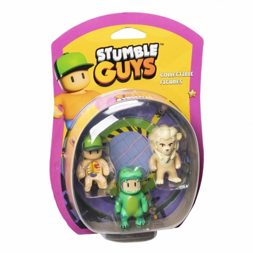 BFS   Stumble Guys 3'lü Aksiyon Figür Set