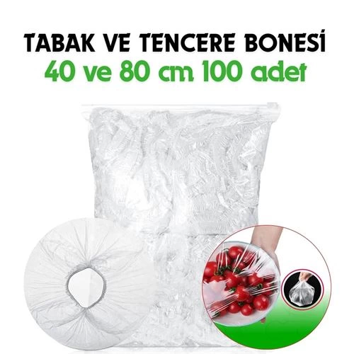 BFS  Tabak ve Tencere Bone Seti 2 Boyutlu 100 ADET