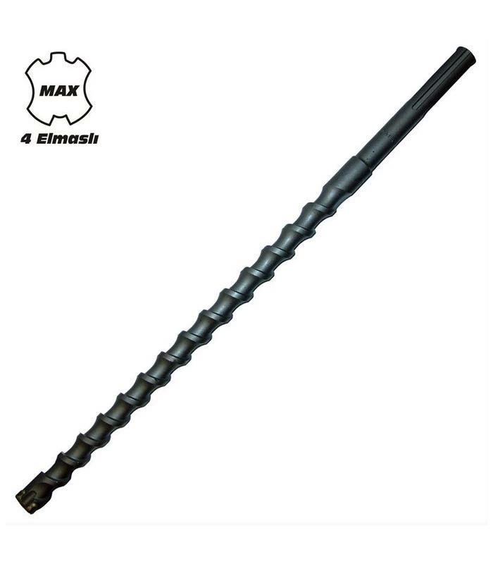 BFS Todrill 50449 SDS Max 4 Elmaslı Matkap Uç 38X570 mm