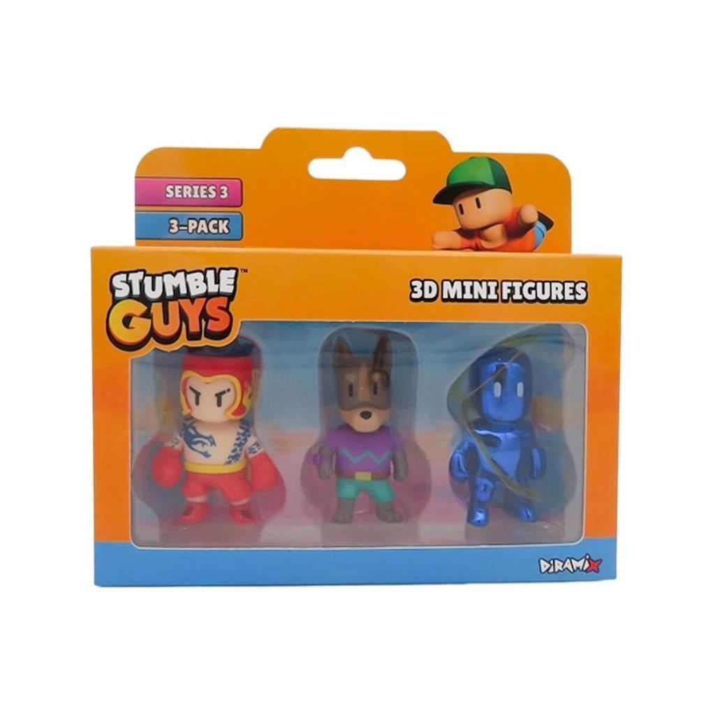 BFS   TUY23000 Stumble Guys 3lü Mini Figür