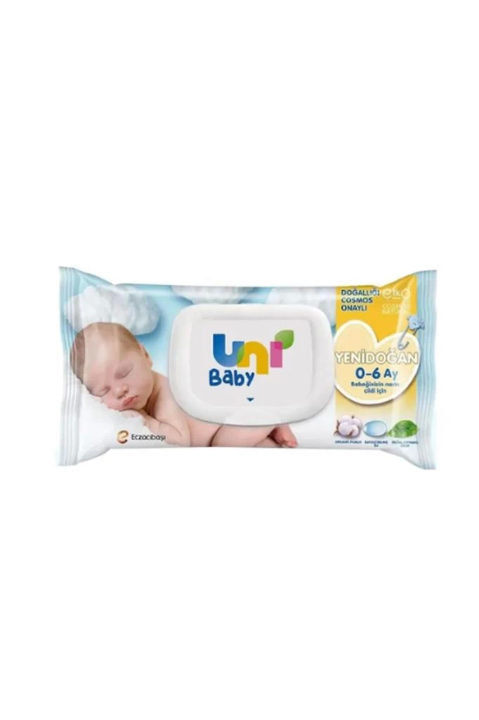 BFS   Uni Baby Yenidoğan Islak Havlu Mendil Tekli Paket 40'Lı