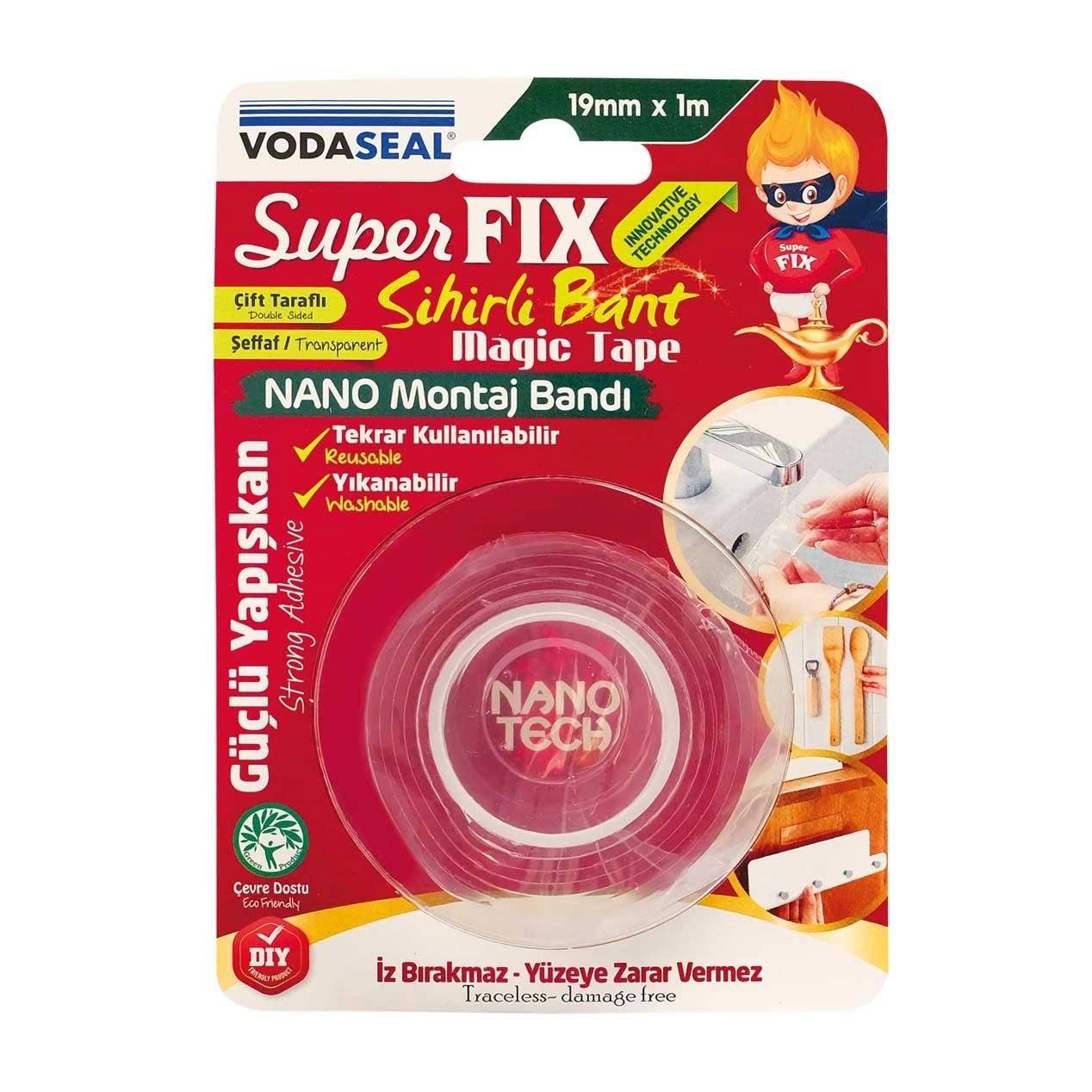 BFS Vodaseal Süper Fix Sihirli Bant 19 mm 1 Metre