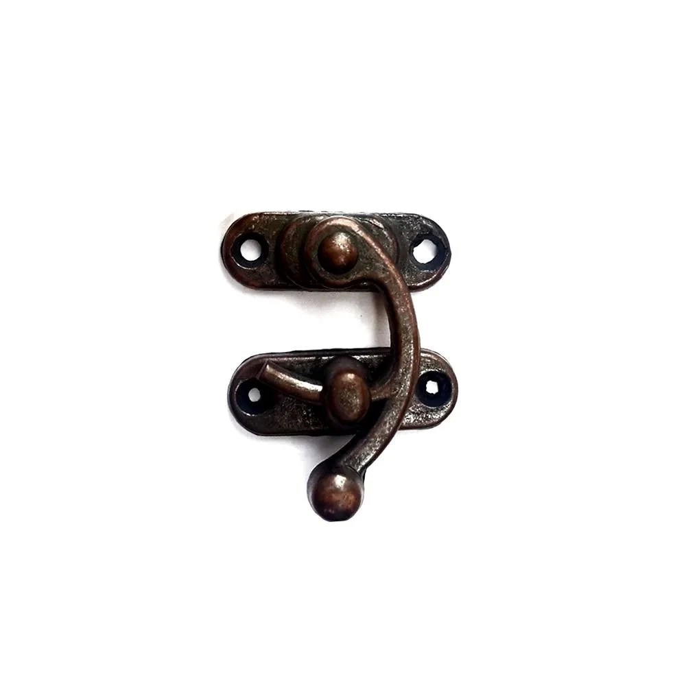 BFS Yay Gözü, Ahşap Kutu Klipsi - Küçük 28x33 Mm, Antik, 100 Adet