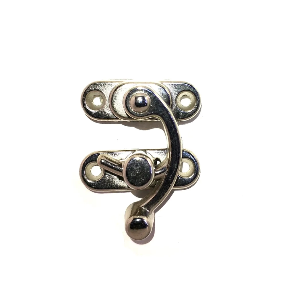 BFS Yay Gözü, Ahşap Kutu Klipsi - Küçük 28x33 Mm, Nikel, 100 Adet