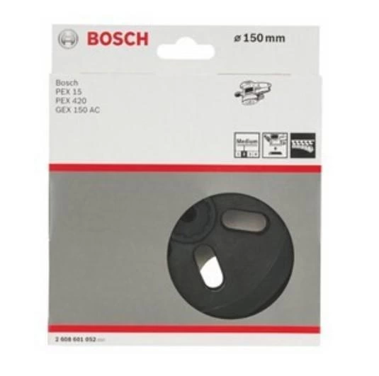 Bosch GEX 150 Eksantrik Zımpara Tabanı Sert Bosch GEX 150 Eksantrik Zımpara Tabanı Sert