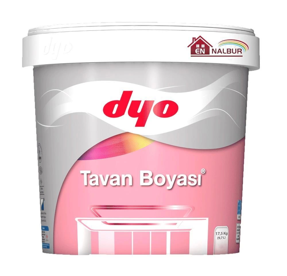 Dyo Tavan Boyası 17,5 Kg Beyaz Dyo Tavan Boyası 17,5 Kg Beyaz