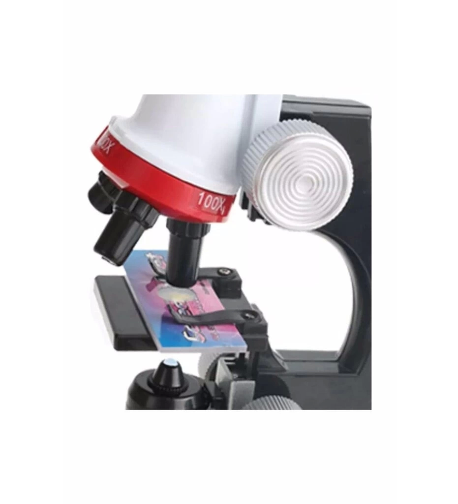 Eğitici Mikroskop Kiti Zoom Led Işıklı 100x 400x 1200x St1200x Eğitici Mikroskop Kiti Zoom Led Işıklı 100x 400x 1200x St1200x