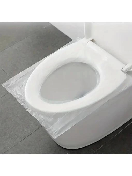 Hijyenik Tek Kullanımlık Klozet Kapağı Poşeti 50 Adet