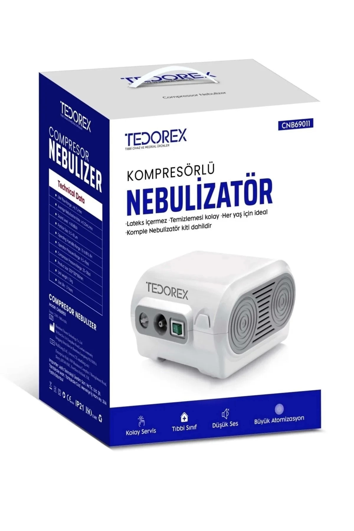 Kompresörlü Nebülizatör, Compressor Nebulizatör Kompresörlü Nebülizatör, Compressor Nebulizatör