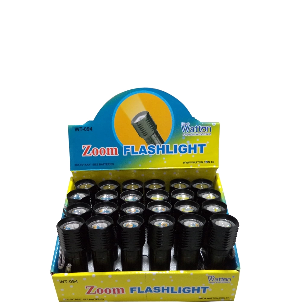 Küçük Güçlü Zoomlu El Feneri Wt-094 Küçük Güçlü Zoomlu El Feneri Wt-094