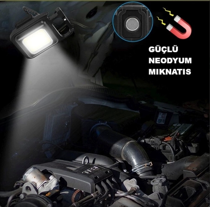 Led Işıklı Flash Özellikli 4 Modlu Anahtarlık El Feneri Led Işıklı Flash Özellikli 4 Modlu Anahtarlık El Feneri