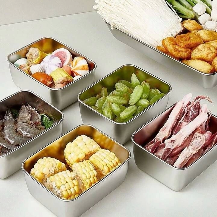 Paslanmaz Çelik Saklama Kabı Paslanmaz Çelik Saklama Kabı