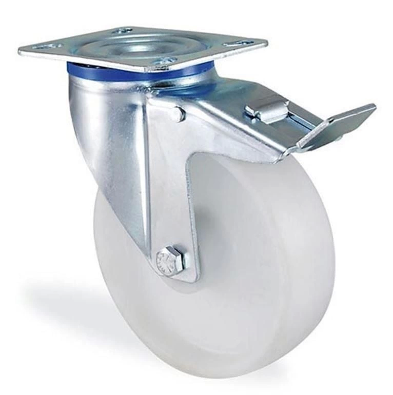 Poliamid Döner Frenli Teker 80 mm Poliamid Döner Frenli Teker 80 mm