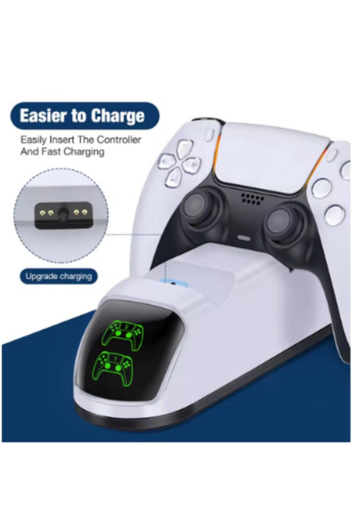 Ps5 Dualsense Şarj Istasyonu Playstation 5 Uyumlu Charging Station Ps5 Dualsense Şarj Istasyonu Playstation 5 Uyumlu Charging Station