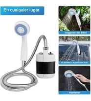 Taşınabilir Şarjlı Seyyar Duş Seti ( Pompa - Hortum - Duş Başlığı ) Taşınabilir Şarjlı Seyyar Duş Seti ( Pompa - Hortum - Duş Başlığı )