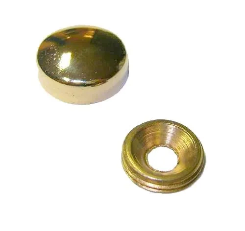 Vida Kapama Kapağı 20 Mm, Sarı - 100 Adet