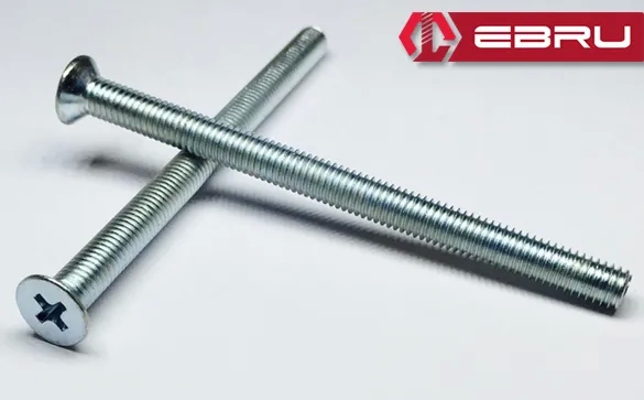 Yhb Göbek Kilit, Barel Vidası M5x65 - 100 Adet