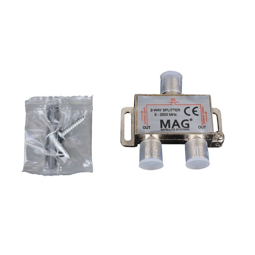 1/2 SPLITTER 5-2500 MHZ MAG (5271) 1/2 SPLITTER 5-2500 MHZ MAG (5271)