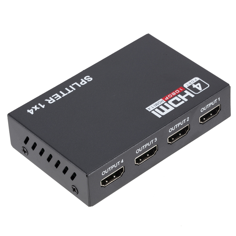 1.4V 1080P 4K*2K 4 PORT HDMI SPLITTER DAĞITICI ANFİLİ (5271)