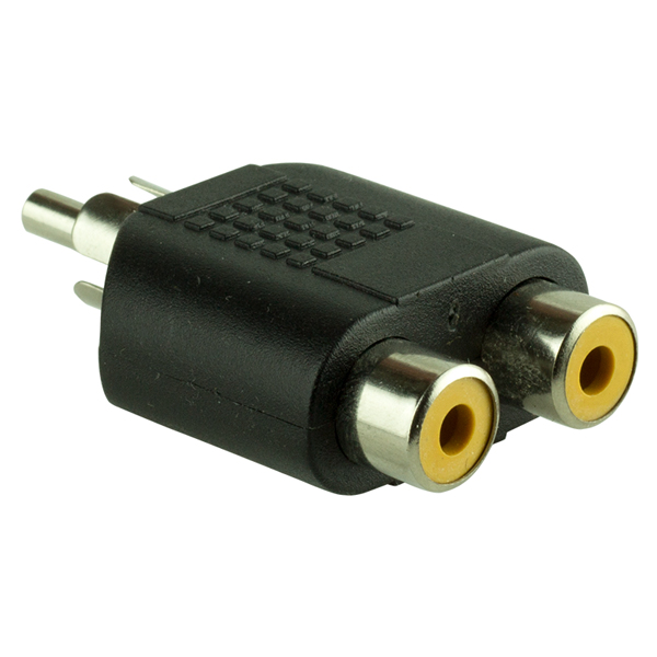 1 RCA ERKEK / 2 RCA DİŞİ ÇEVİRİCİ JACK (5271)