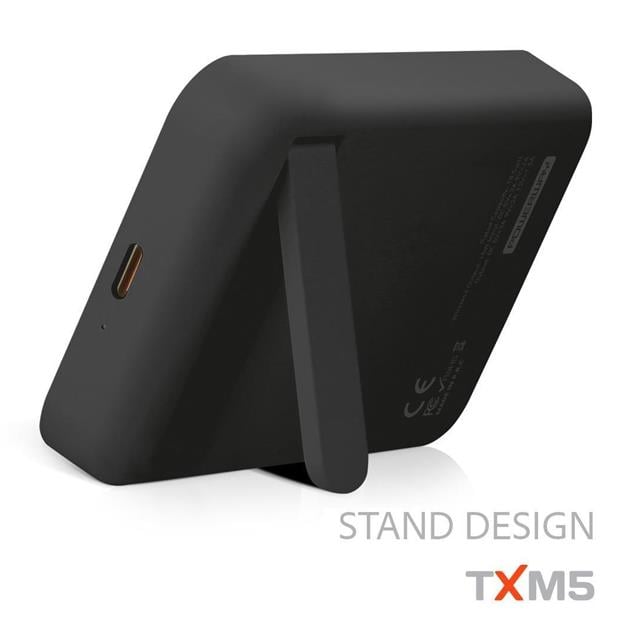 10.000mAh PD15W Magsafe Kablosuz Wireless Taşınabilir Şarj Cihazı Siyah Powerbank TXM10 (5271)