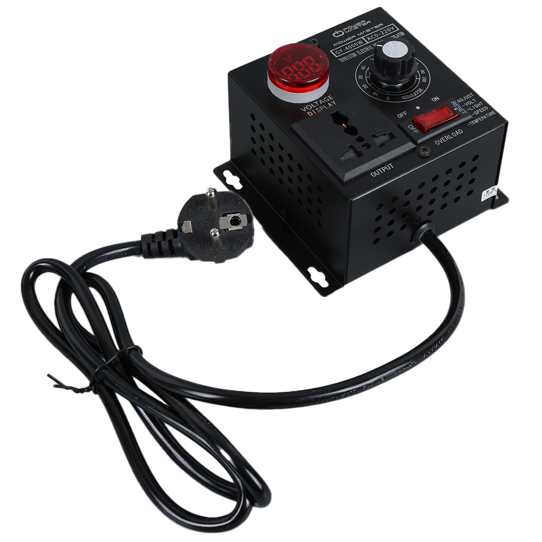 10-100V AC 4000 WATT 15A HIZ IŞIK KONTROLÜ MOTOR SÜRÜCÜ VOLTAJ REGÜLATÖR (5271) 10-100V AC 4000 WATT 15A HIZ IŞIK KONTROLÜ MOTOR SÜRÜCÜ VOLTAJ REGÜLATÖR (5271)