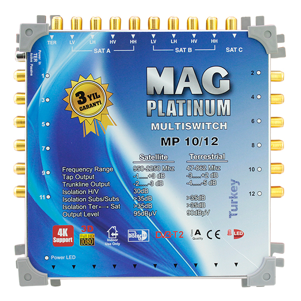 10*12 SONLU UYDU SANTRALİ MAG PLATINUM (5271)