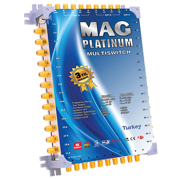 10*40 SONLU UYDU SANTRALİ MAG PLATINUM (5271)