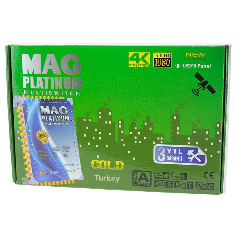 10*8 SONLU UYDU SANTRALİ MAG PLATINUM (5271)