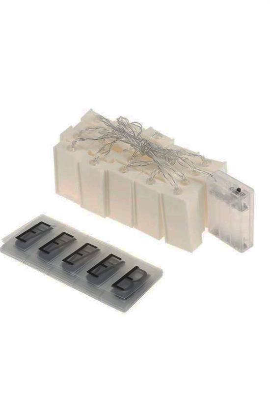 10'lu Lightbox Işıklı Harf Mesaj Panosu Dekoratif Harf Işık Zinciri (5271) 10'lu Lightbox Işıklı Harf Mesaj Panosu Dekoratif Harf Işık Zinciri (5271)