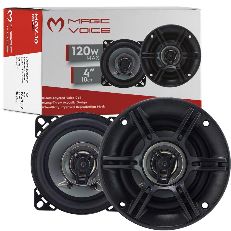 10 CM 120 WATT KAPAKLI TWEETERLI HOPARLÖR (2Lİ TAKIM) (5271)