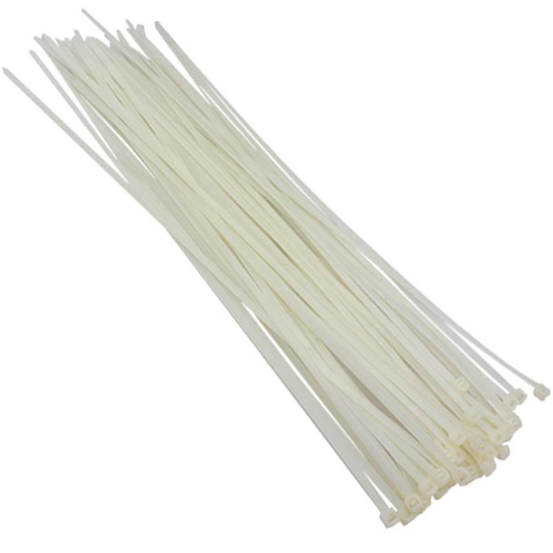 10 CM 3.6 MM BEYAZ KABLO BAĞI (100LÜ PAKET) (5271)
