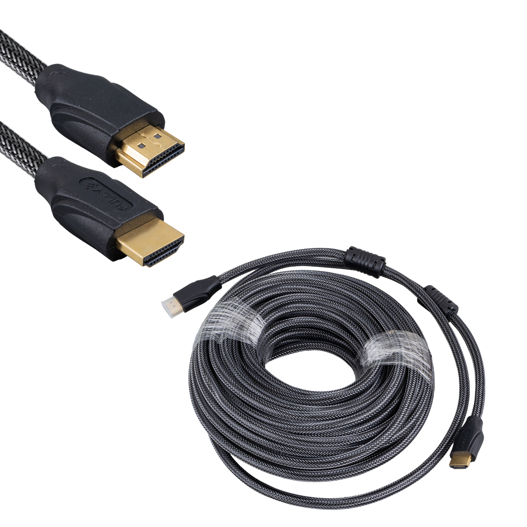 10 METRE ÖRGÜLÜ GOLD UÇLU HDMI KABLO (5271)