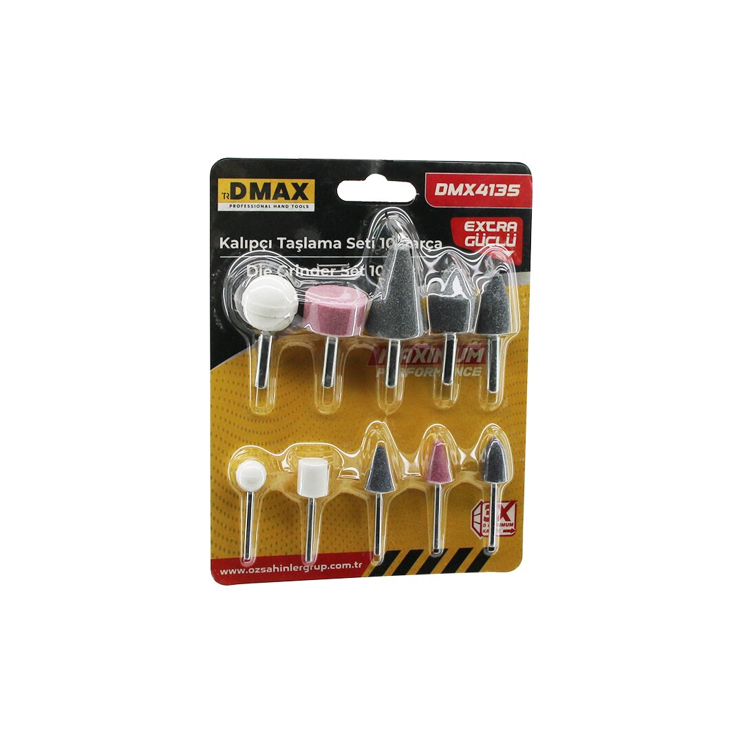 10  PCS KALIPCI TAŞLAMA SETİ TEMİZLEME - PARLATMA - ÇAPAK ALMA - PAS SIYIRMA (5271)