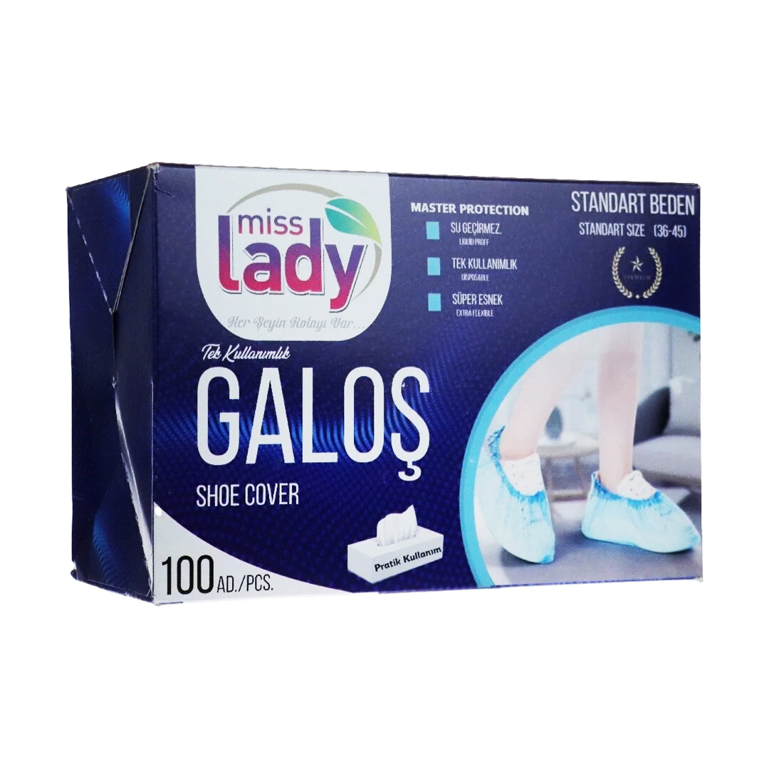 100 PARÇA  TEK KULLANIMLIK GALOŞ KUTULU PAKET (5271)