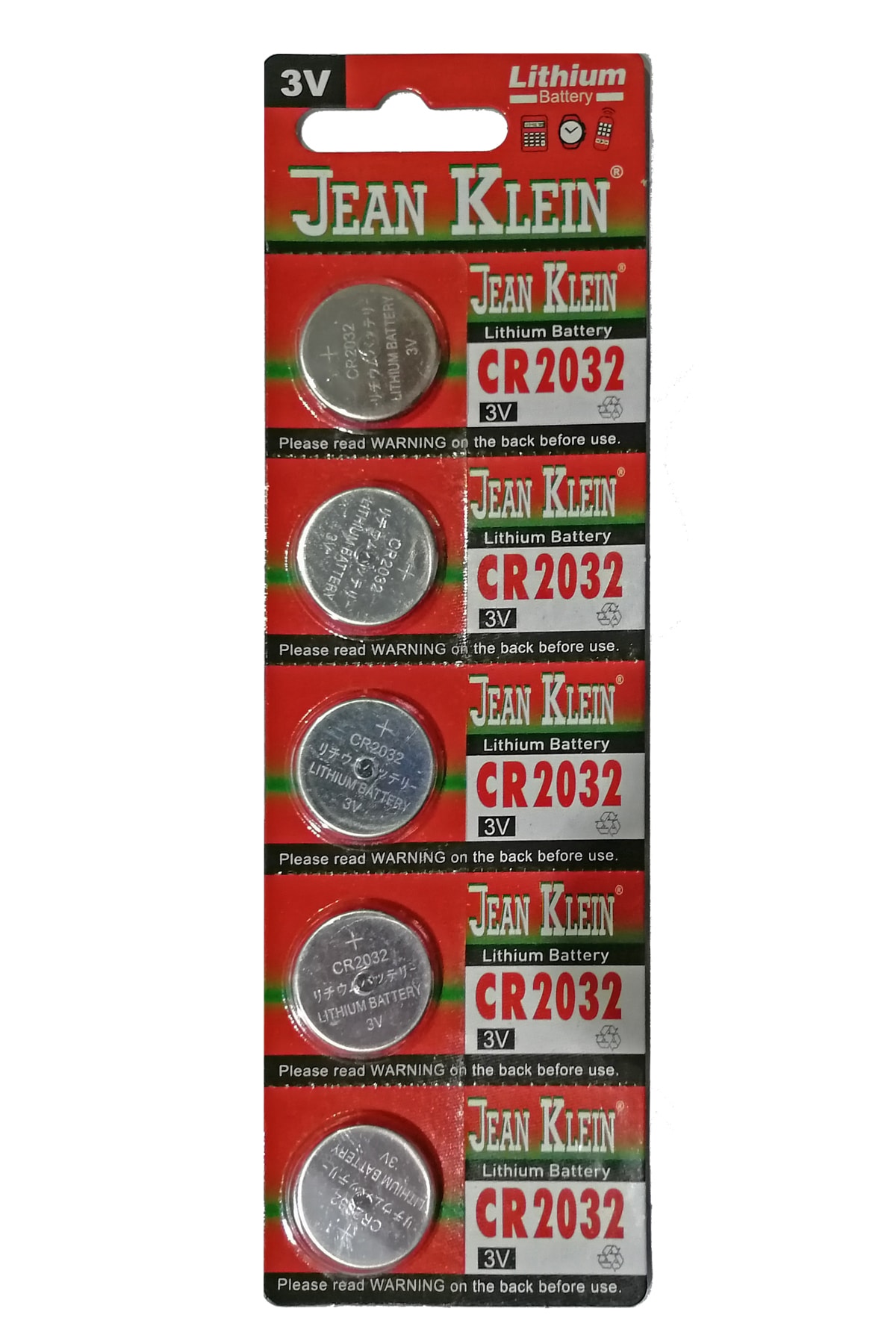 Baskül -Terazi Pili 5 li Paket  CR2032 - 3V (5271)