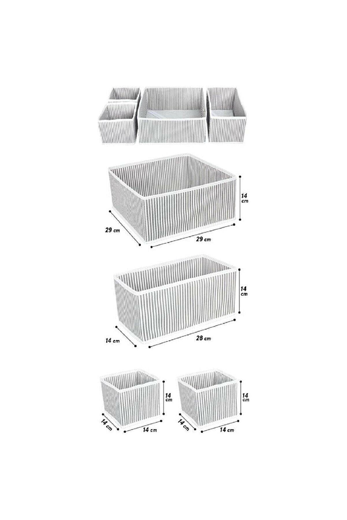 Çekmece Düzenleme Kutu Seti Organizer 4lü Set (5271)