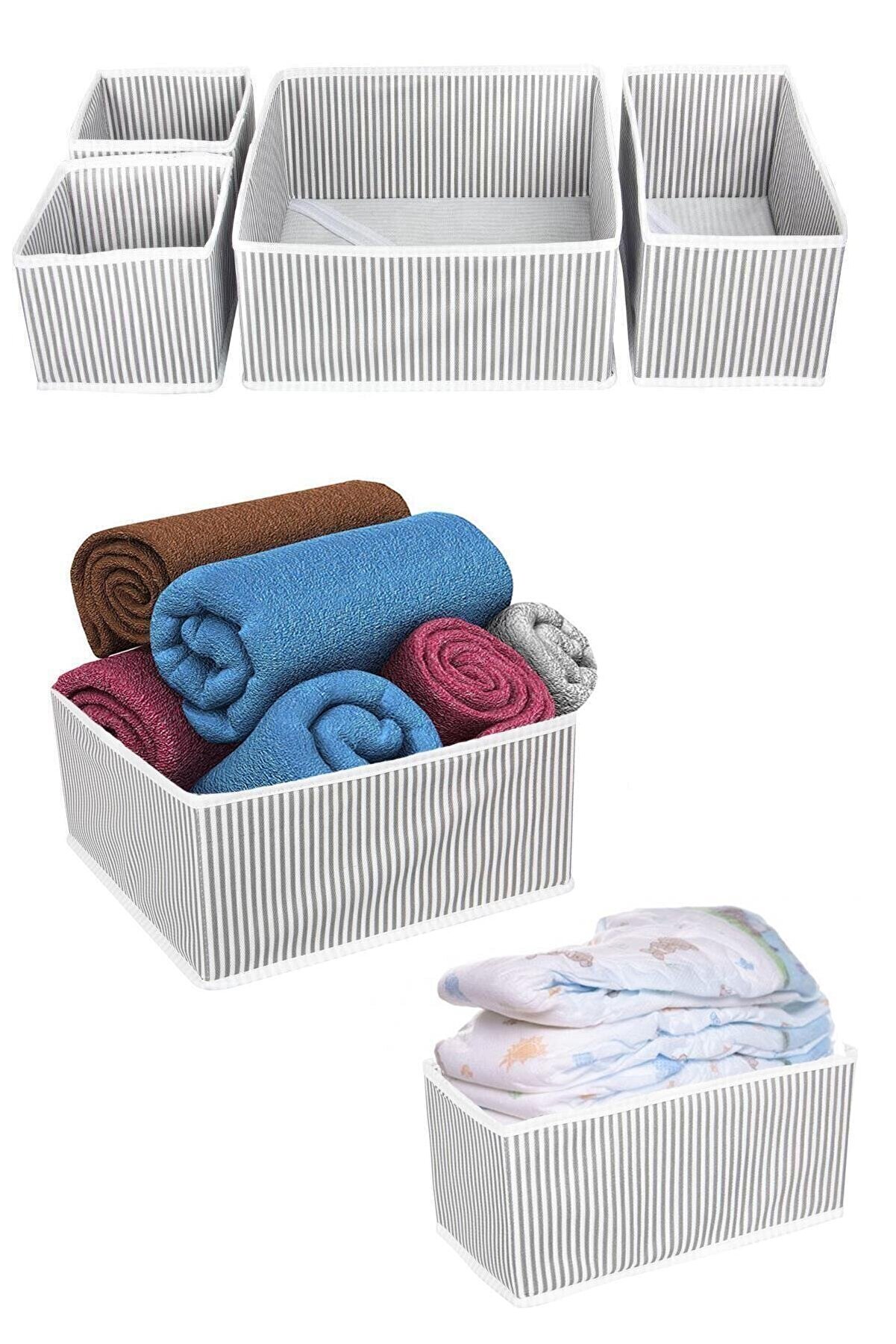 Çekmece Düzenleme Kutu Seti Organizer 4lü Set (5271)
