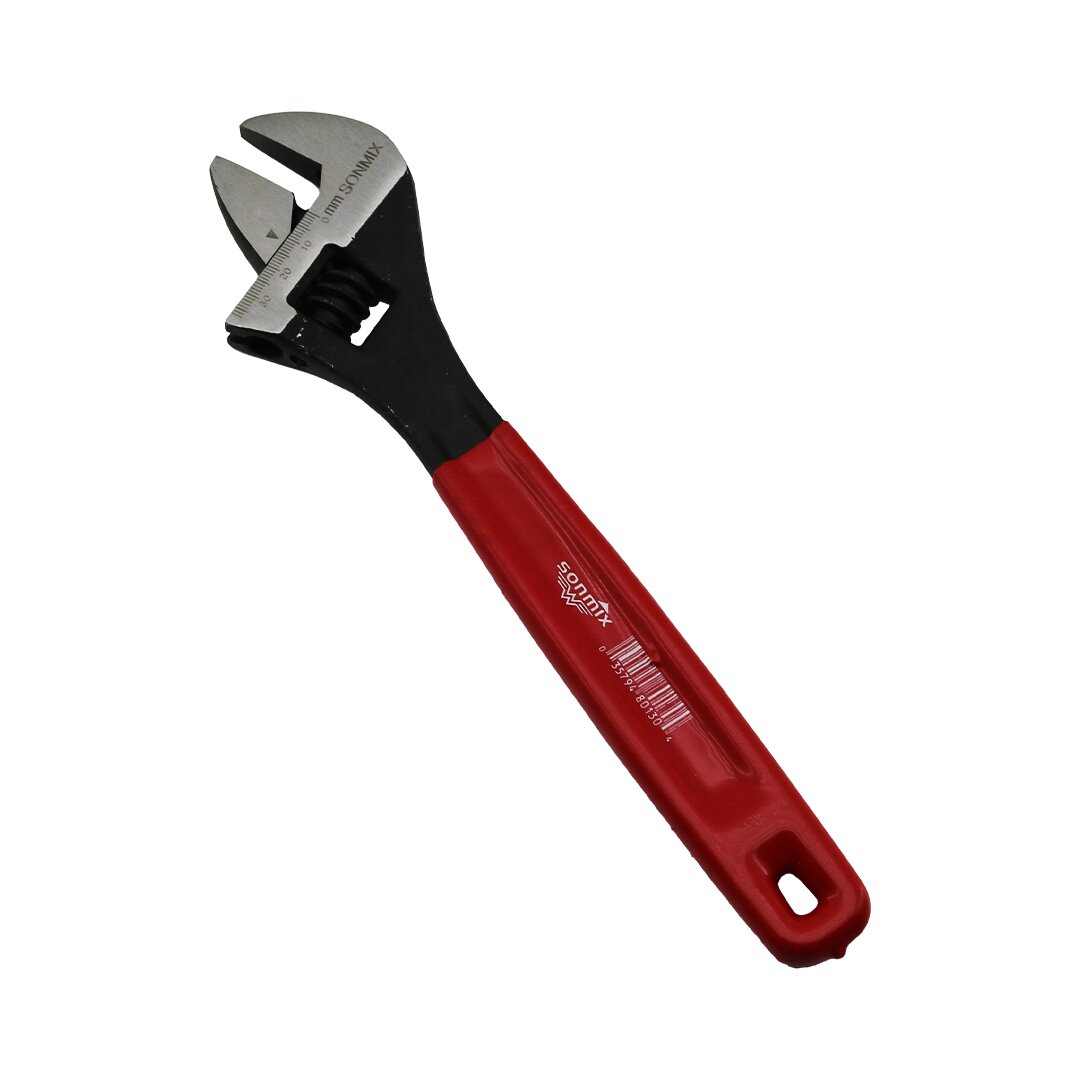 %100 ÇELİK 10 İNÇ 250MM KURBAĞACIK ANAHTAR SİLİKON KILIFLI SAP (5271)