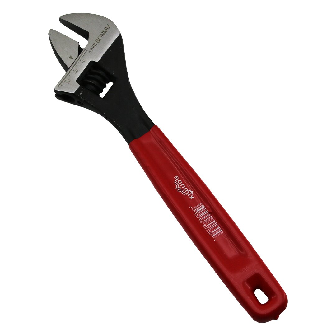 %100 ÇELİK 12 İNÇ 300MM KURBAĞACIK ANAHTAR SİLİKON KILIFLI SAP (5271)