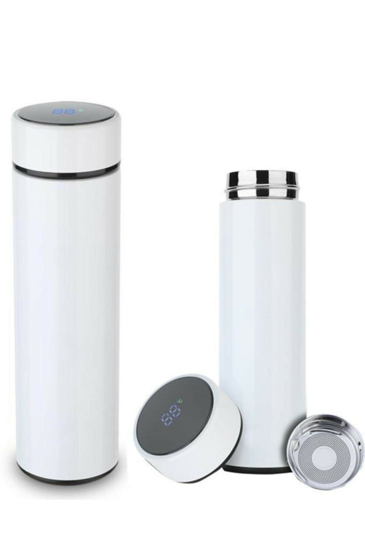 Dijital Sıcaklık Göstergeli Renkli Çelik Termos - 500 ML (5271) Dijital Sıcaklık Göstergeli Renkli Çelik Termos - 500 ML (5271)
